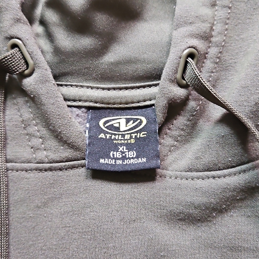 Athletic Works Green Hoodie, Size XL - Picture 2 of 8